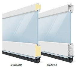 Insulated Full View Garage Doors - Avante Series