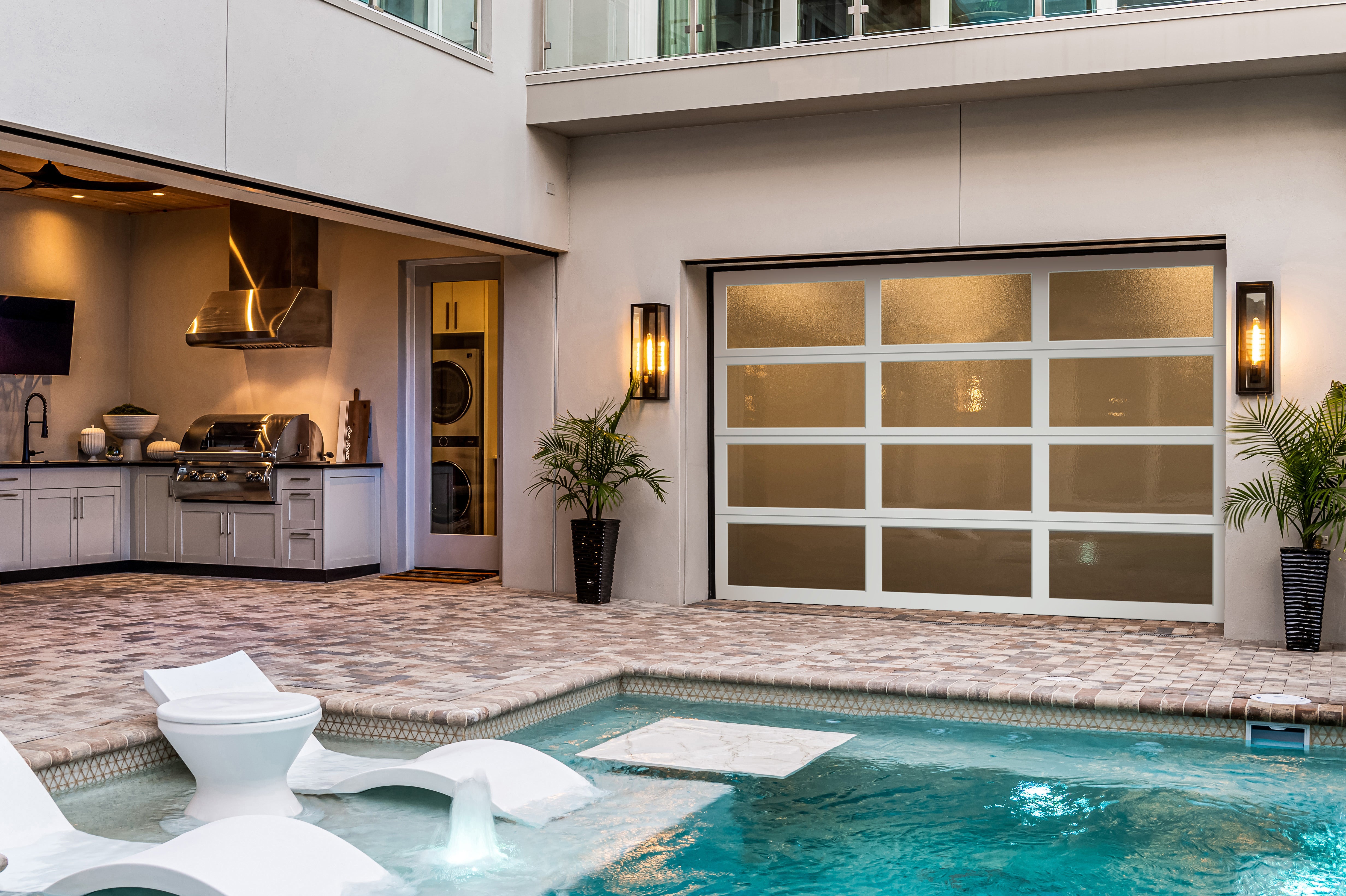 Insulated Full View Garage Doors - Avante Series