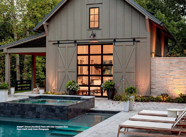 Insulated Full View Garage Doors - Avante Series