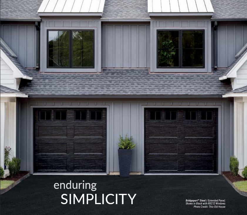Insulated Garage Doors - Bridgeport Steel Series