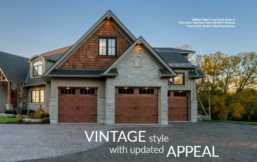 Insulated Garage Doors - Gallery Steel Series