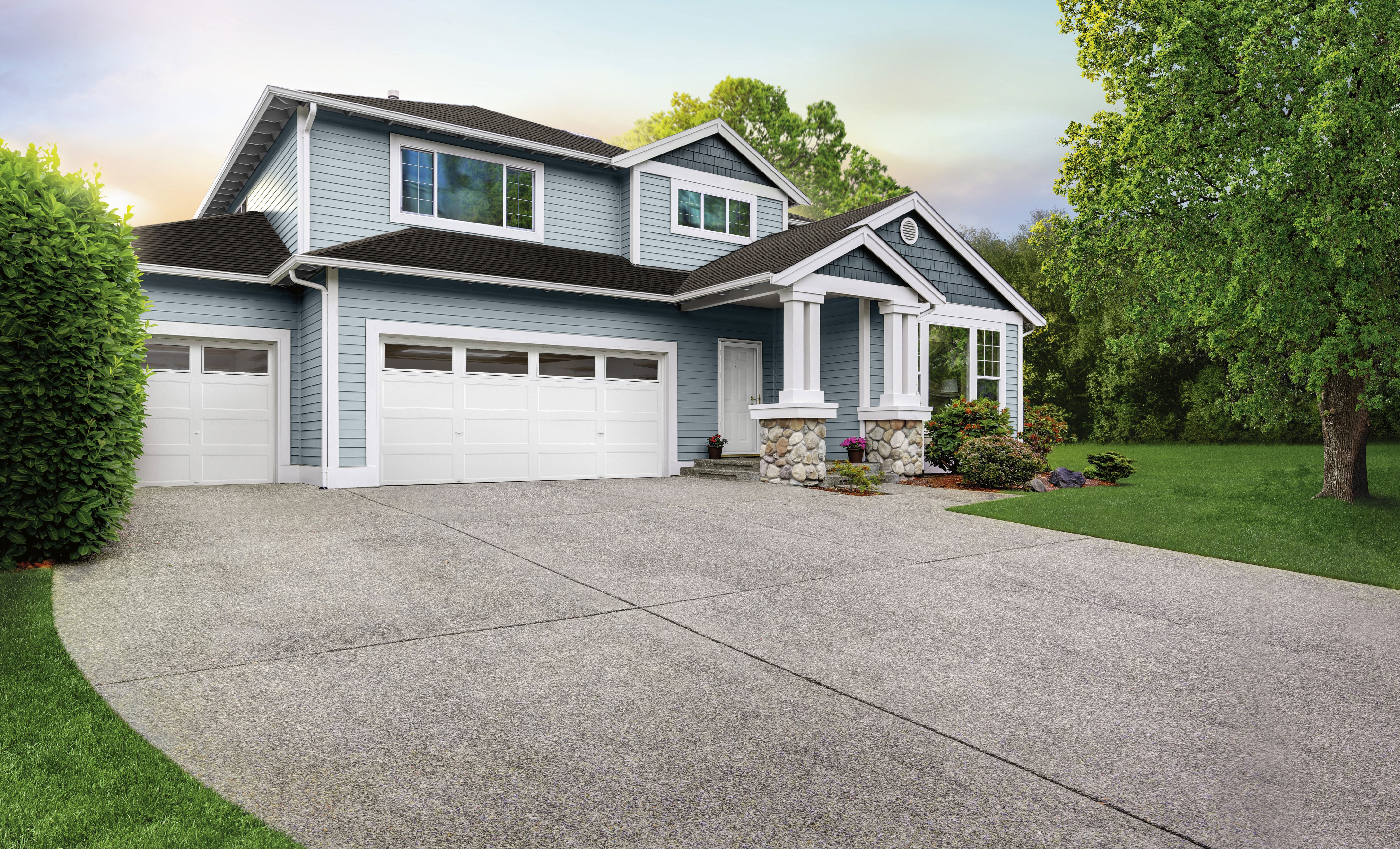 Insulated Garage Doors - Bridgeport Steel Series