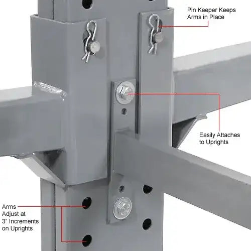 MASSIVE SALE: Heavy Duty Cantilever Rack (8500lb capacity) - ONLY TWO LEFT!!!