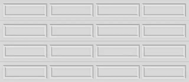 SALE: New Garage Door Sections (Insulated-White Long Panel Design)