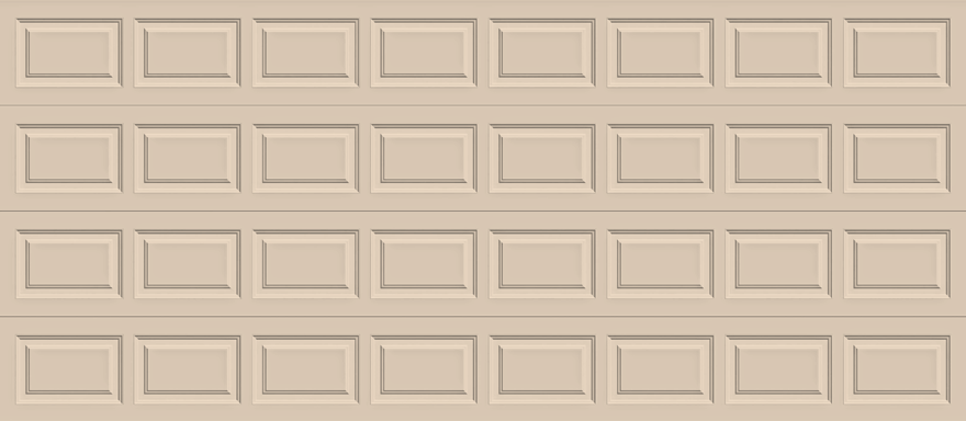 Insulated Double Garage Door - Traditional Series 16 ft. x 7 ft. 12.9 R-Value (Multiple Colours)