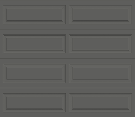 Insulated Single Garage Door - Traditional Series 9 ft. x 7 ft. 12.9 R-Value (Multiple Colours)
