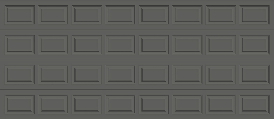 Insulated Double Garage Door - Traditional Series 16 ft. x 7 ft. 12.9 R-Value (Multiple Colours)