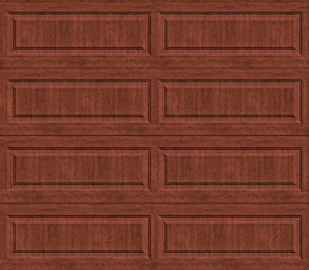Insulated Single Garage Door - Traditional Series 9 ft. x 7 ft. 12.9 R-Value (Multiple Colours)