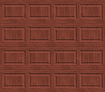 Insulated Single Garage Door - Traditional Series 9 ft. x 7 ft. 12.9 R-Value (Multiple Colours)