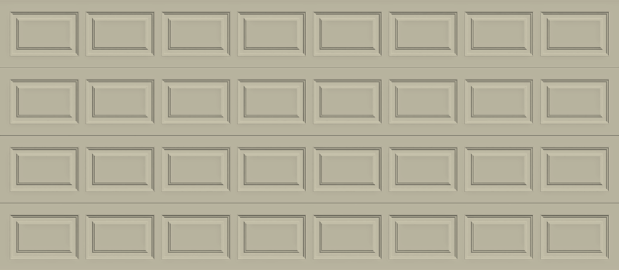 Insulated Double Garage Door - Traditional Series 16 ft. x 7 ft. 12.9 R-Value (Multiple Colours)