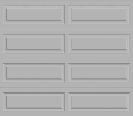 Insulated Single Garage Door - Traditional Series 9 ft. x 7 ft. 12.9 R-Value (Multiple Colours)