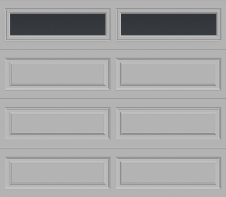 Insulated Single Garage Door - Traditional Series 9 ft. x 7 ft. 12.9 R-Value (Multiple Colours)