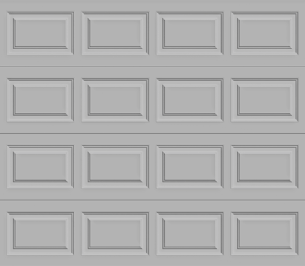 Insulated Single Garage Door - Traditional Series 9 ft. x 7 ft. 12.9 R-Value (Multiple Colours)