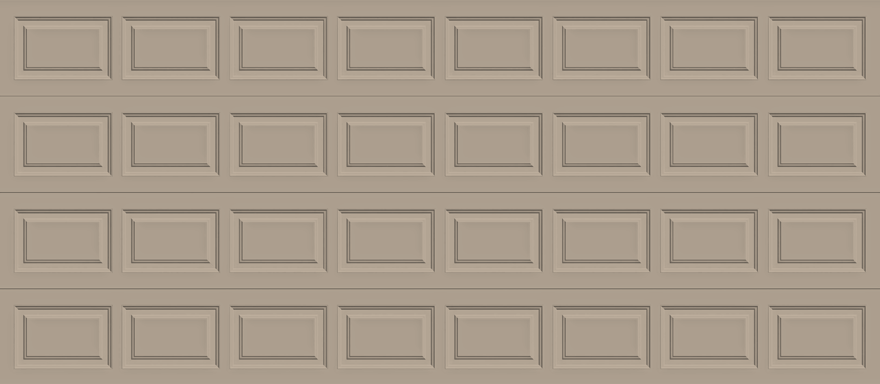 Insulated Double Garage Door - Traditional Series 16 ft. x 7 ft. 12.9 R-Value (Multiple Colours)