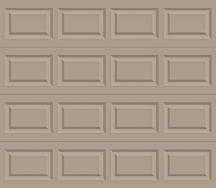 Insulated Single Garage Door - Traditional Series 9 ft. x 7 ft. 12.9 R-Value (Multiple Colours)
