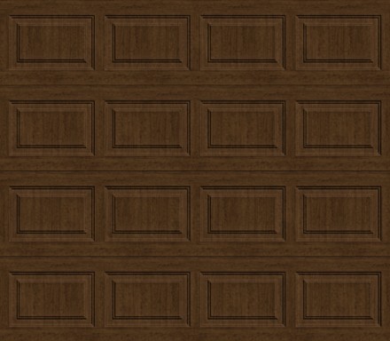 Insulated Single Garage Door - Traditional Series 9 ft. x 7 ft. 12.9 R-Value (Multiple Colours)