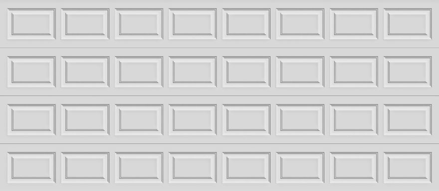 Insulated Double Garage Door - Traditional Series 16 ft. x 7 ft. 12.9 R-Value (Multiple Colours)