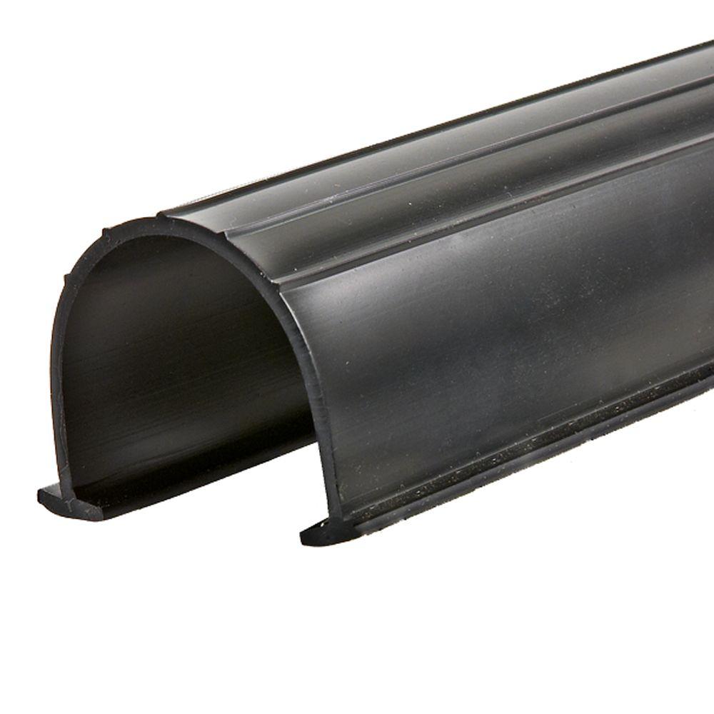 Garage Door Bottom Weather Seal (Black - 3 Inch Width)