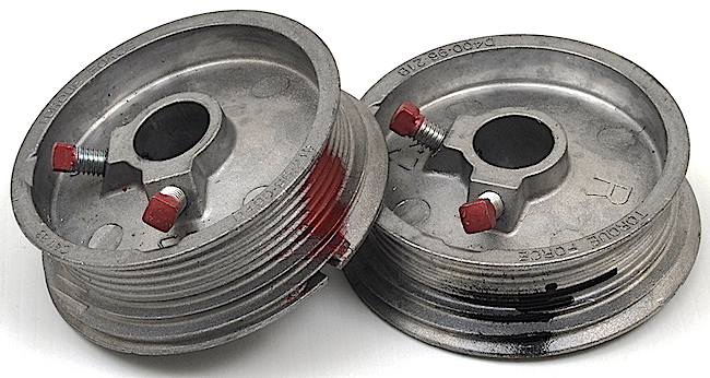 Garage Door Cable Drums (Standard Residential) 400-96 (8') Standard Lift, 1/8" Max Cable Size - Pair